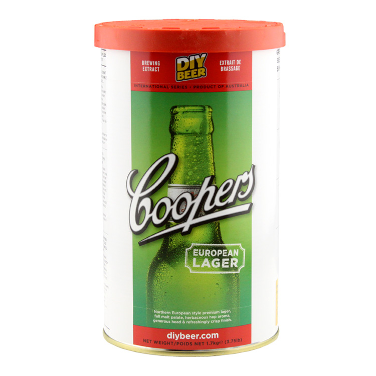 Coopers European Lager 40 pint beer kit