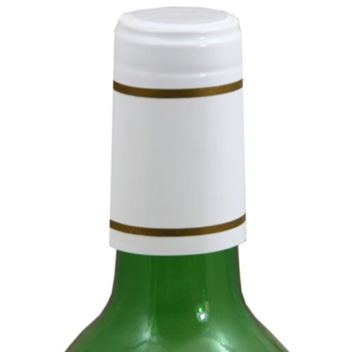 Shrink Capsules White/Gold (30's)