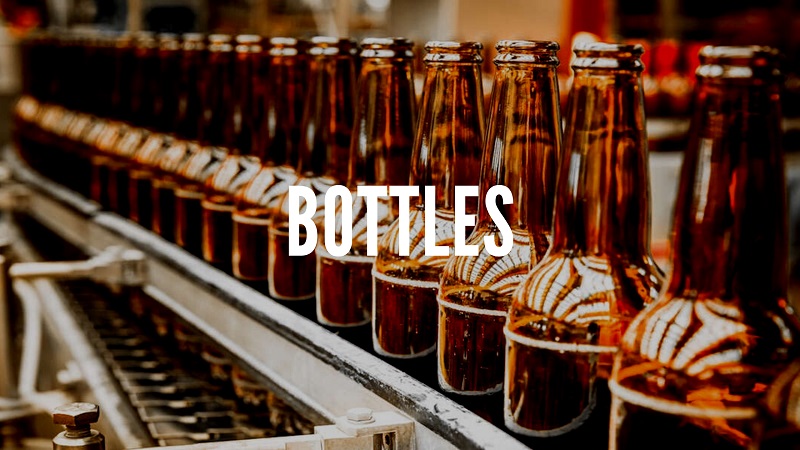 home brewing equipment - bottles